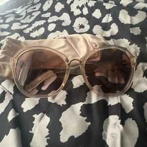 Tory Burch light lens sunglasses